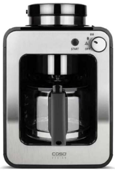 CASO Coffee Compact 1849 - Mode d'emploi Original - 1