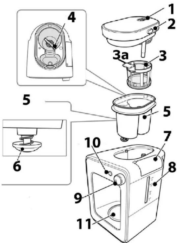 CASO Coffee Compact 1849 - WARNING Waarschuwing - 1