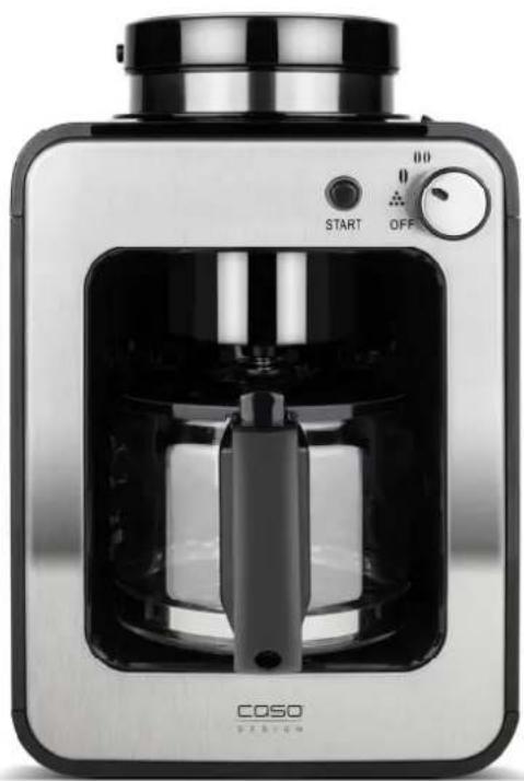 CASO Coffee Compact 1849 - Elektrische koffiemachine met maalwerk Coffee Compact - 1