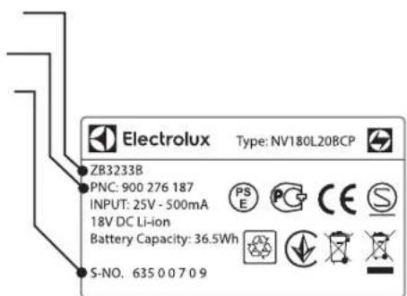 ELECTROLUX Ergorapido EER75NOW - STAROSTLIVOSŤ A SLUŽBY ZÁKAZNÍKOM - 1