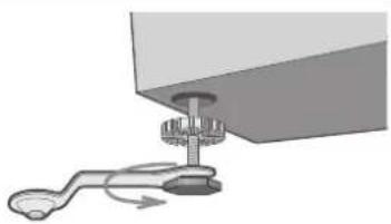 SAMSUNG WD7101CKW - REGLAREA PICIOARELOR DE ECHILIBRARE - 1