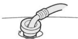 SAMSUNG WD7101CKW - WASSERZUFUHRSCHLAUCH (OPTIONAL) ANSCHLIESSEN - 5