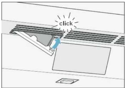 GAGGENAU RC492704 - Changing the odor filter - 3