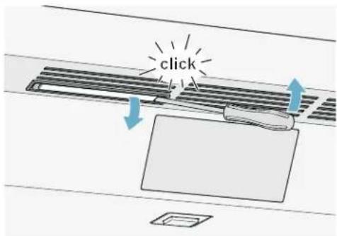 GAGGENAU RC492704 - Changing the odor filter - 1