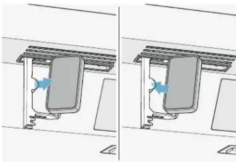 GAGGENAU RC462704 - Changing the odor filter - 2
