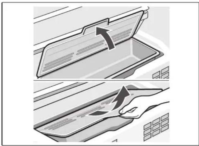 GAGGENAU RC200300 - Retirer le bac à légumes avec couvercle - 1