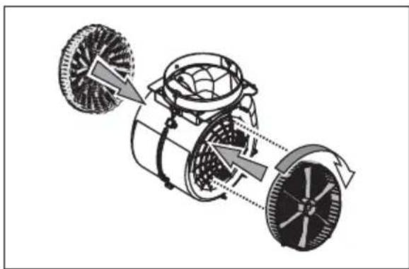 AEG AWS8440AW - Filter med aktivt kul der IKKE kan vaskes - 1