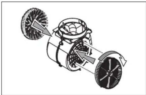 AEG AWS8440AW - Aktiv kolfilter som INTE kan rengoras - 1