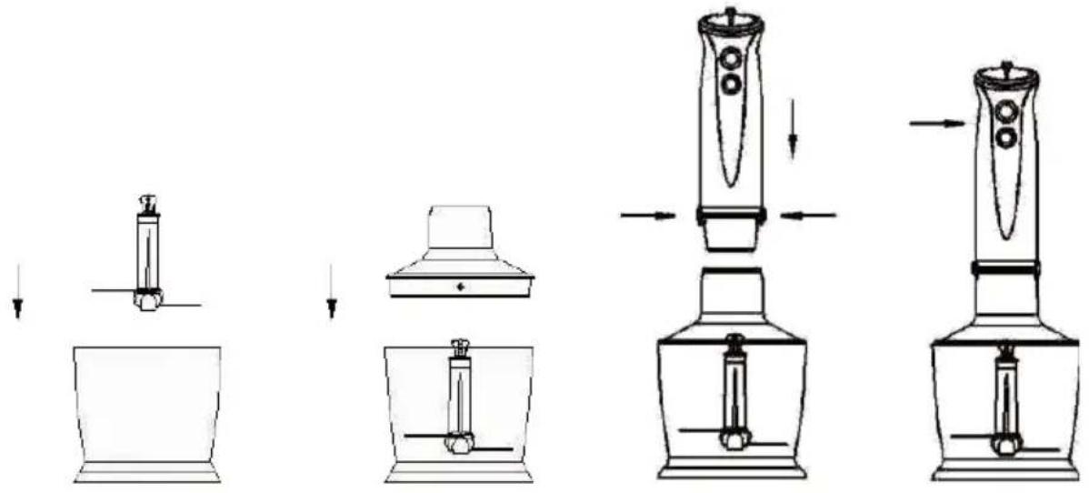 ECG RM 750 - Instructions d'utilisation - hachoir - 1