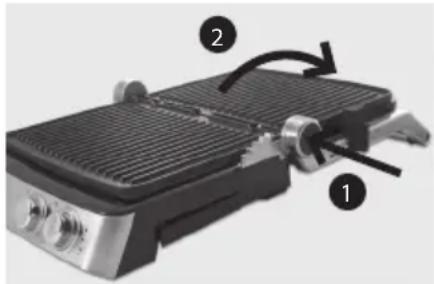 ECG KG 400 Superior - Using open grill - 1