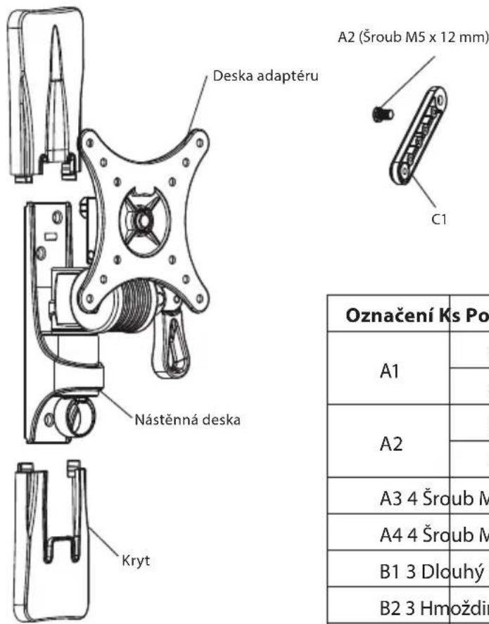 ECG LD 1332 K - Montázní sada - 1