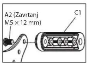 ECG LD 1332 K - - Spajanje table adaptera i TV ureðaja - 4