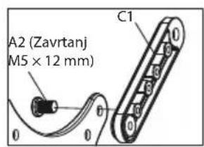 ECG LD 1332 K - - Spajanje table adaptera i TV ureðaja - 3