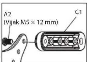ECG LD 1332 K - - Spajanje ploče adapters i TV urežaja - 4