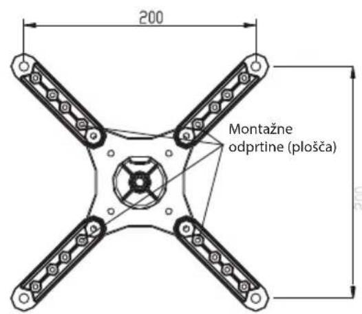 ECG LD 1332 K - - Pritrditev plošće TV adapterja k televizorju - 6