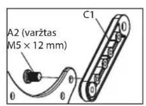 ECG LD 1332 K - - TVadapterio montavimas prie televizoriaus plokstès - 3