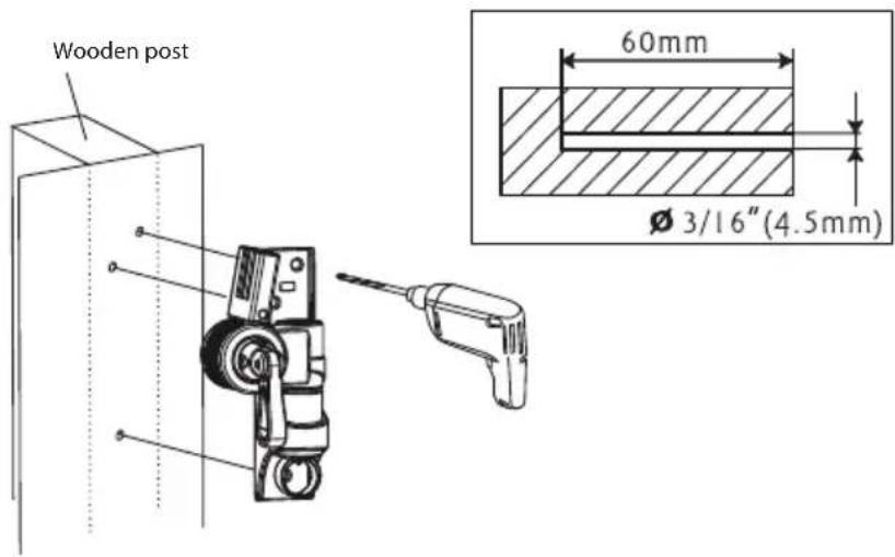 ECG LD 1332 K - 1A - Wooden crossbar assembly - 1