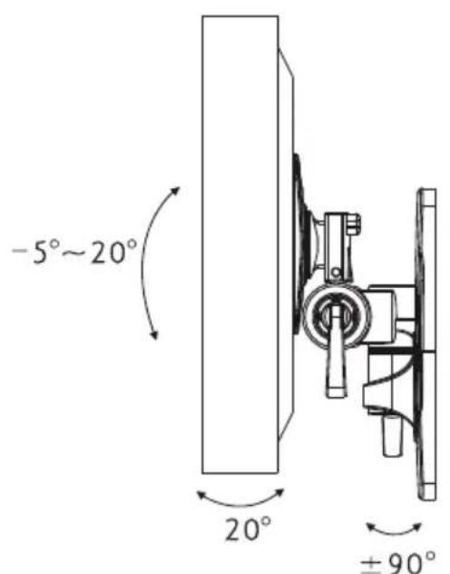 ECG LD 1332 K - - Installing the adapter panel to the wall board - 2