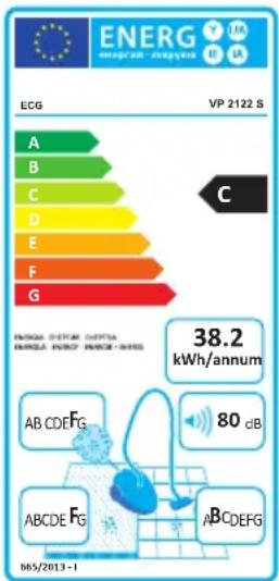 ECG VP 2122 S - TECHNISCHE ANGABEN - 1