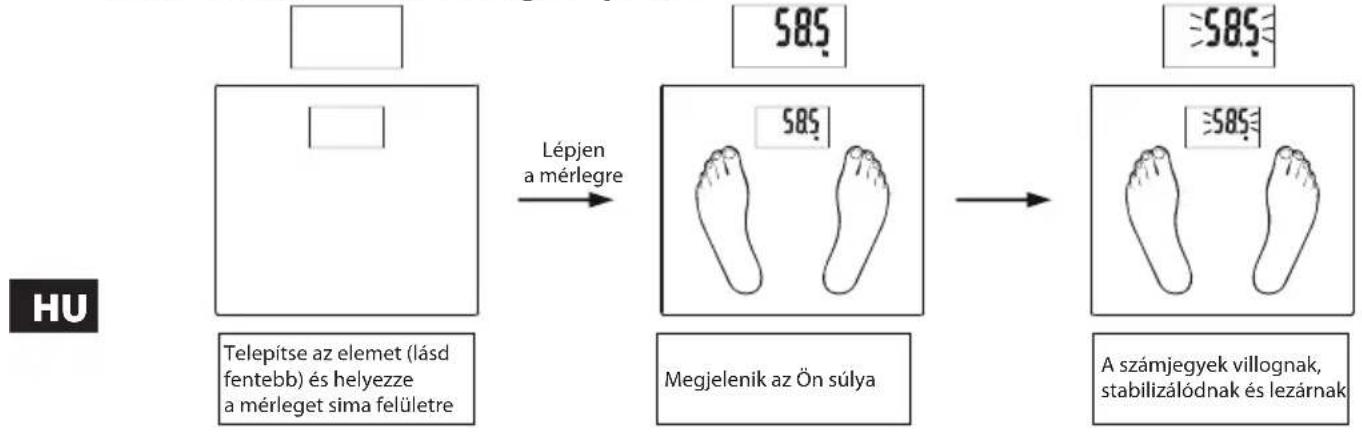 ECG OV 125 - Automatikus mérés a mérlegre lépéskor - 1