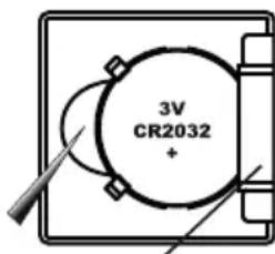 ECG OV 124 - Einlagen / Auswechseln der Batterie - 1