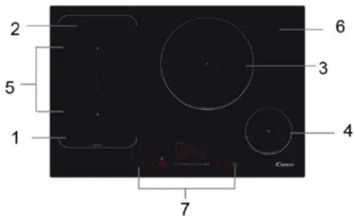 HOOVER HPI 82 - Bovenanzicht - 1