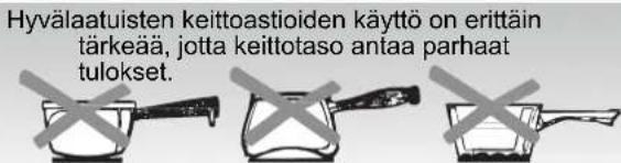 HOOVER HH74DBXP - KEITTOTASOLLE SOPIVAT KEITTOASTIAT - 1