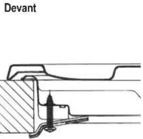 HOTPOINT-ARISTON PCN 752 TIXHA - Scheme de fixation des crochets - 3