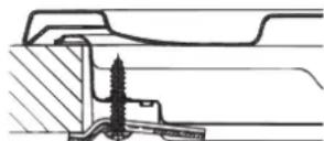HOTPOINT-ARISTON PCN 752 TASHA - Haken-Befestigungsschema - 2