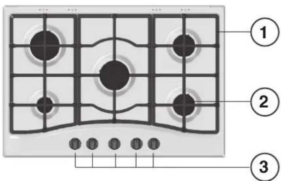 HOTPOINT-ARISTON PCN 752 TASHA - Geräteansicht - 1
