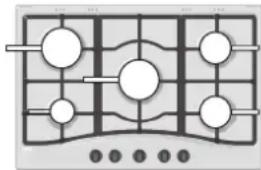 HOTPOINT-ARISTON PCN 752 TASHA - Praktisch advies voor het gebruik van de branders - 1