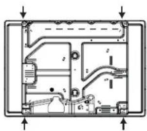 HOTPOINT-ARISTON PCN 752 TASHA - Schéma de fixation des crochets - 3