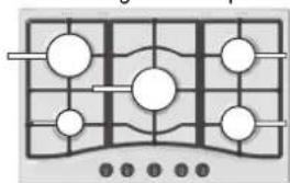 HOTPOINT-ARISTON PCN 752 TASHA - Consejos practicos para el uso de los quemadores - 1