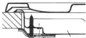 HOTPOINT-ARISTON PCN 642 HA(BK) - Hook fastening diagram - 1