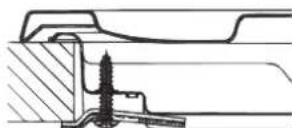 HOTPOINT-ARISTON PCN 642 HA(BK) - Kanca sabitleme semasi - 2