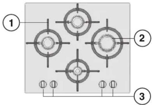 HOTPOINT-ARISTON FTGHG 641 DHA(BK) - 3aRaIbHn BURJa - 1