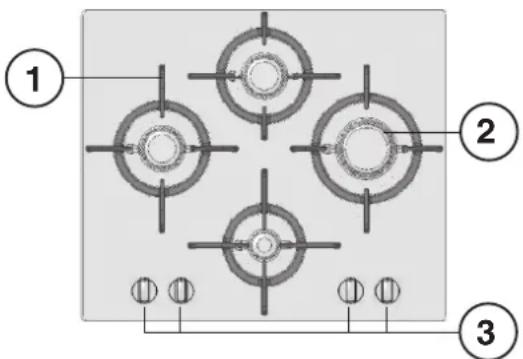 HOTPOINT-ARISTON FTGHG 641 DHA(BK) - Geräteansicht - 1