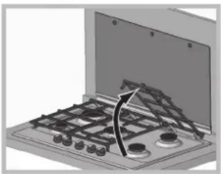 HOTPOINT-ARISTON PKL 751 D2IXHA - Limpieza de las piezas de la placa - 1