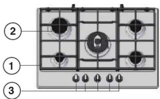 HOTPOINT-ARISTON PKL 751 D2IXHA - Vista en conjunto - 1