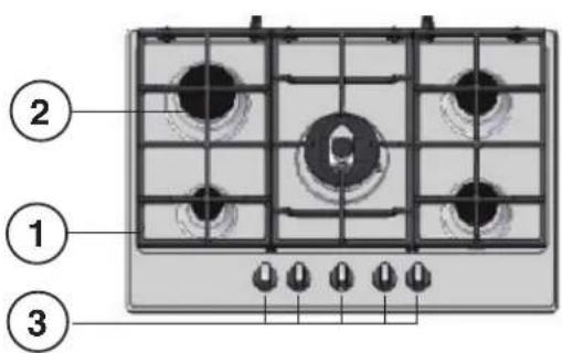 HOTPOINT-ARISTON PKL 751 D2IXHA - Geräteansicht - 1