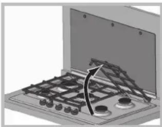 HOTPOINT-ARISTON PKL 751 D2IXHA - De onderdelen van de kookplaat reinigen - 1