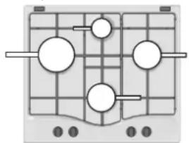 HOTPOINT-ARISTON PKL 751 D2IXHA - Casseroles à utiliser sur les tables de cuisson de 75 cm - 1
