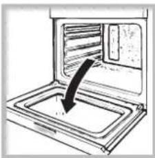 INDESIT FI 52.B IX TD - Nettoyage de la porte - 1