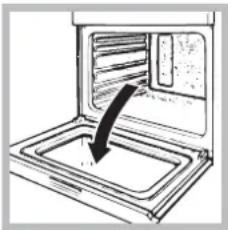 INDESIT FI 52.B IX TD - De overdeur reinigen - 1
