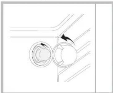 INDESIT FI 52.B IX TD - Substituição da lampada - 1