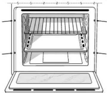 INDESIT FIE 61 K.A (AN) - Centrage et fixation - 1