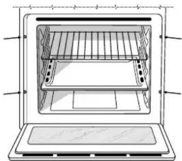 INDESIT FIE 61 K.A (AN) - Zentrierung und Befestigung - 1