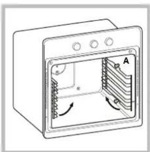 INDESIT FI 51.A (BK)1 - Assembling the sliding rack kit - 1
