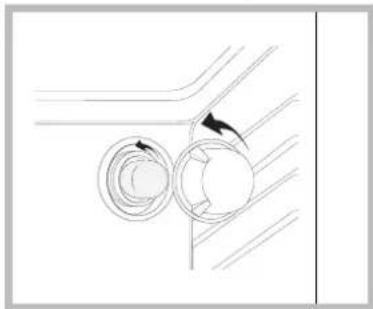 INDESIT FI 51.A (BK)1 - Sostituire la lampadina - 1
