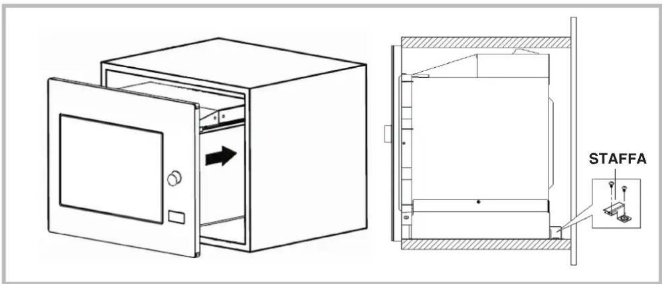 HOTPOINT-ARISTON MWK 222.1 XHA - Installazione del forno - 1